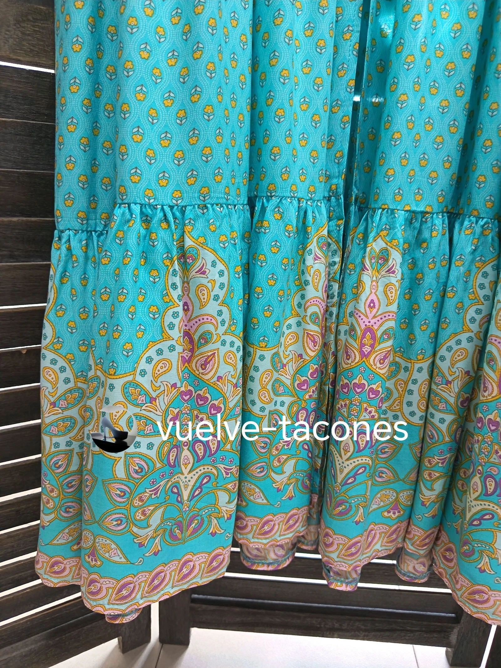 Vestido color turquesa ♡  JAASE *  talla M – photo 13